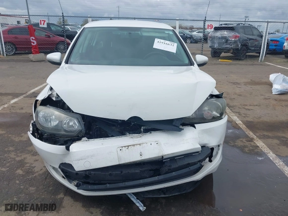 2010 Volkswagen Golf with VIN WVWDB7AJ5AW092782, listed as a IAAI auction lot 41916632 with 137,207 mi miles. Bid and sale history available at carsss.com. Image 12.