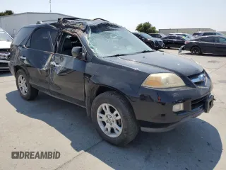 2006 Acura MDX Touring RES w/Navi with VIN 2HNYD18946H513699, listed as a Copart auction lot 63104464 with 186,049 mi miles and Salvage Title. Bid and sale history available at carsss.com. Image 4.