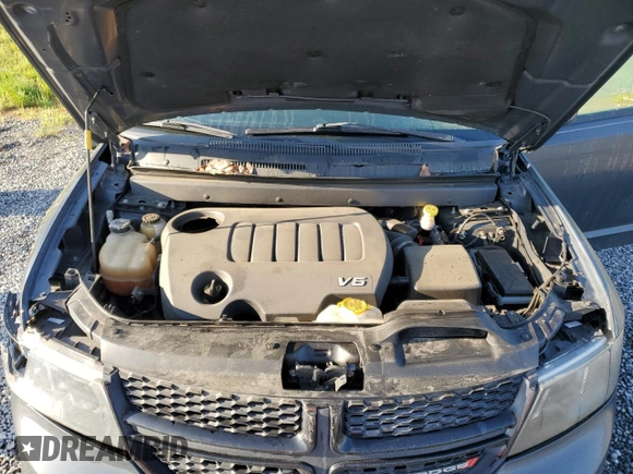 2017 Dodge Journey Crossroad Plus with VIN 3C4PDCGG5HT626469, listed as a Copart auction lot 52252805 with 162,417 mi miles and Salvage Title. Bid and sale history available at DreamBid. Image 14.
