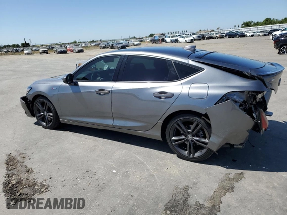 2024 Acura Integra Technology with VIN 19UDE4H6XRA010062, listed as a Copart auction lot 58029635 with 17,459 mi miles and Salvage title. Bid and sale history available at DreamBid. Image 2.