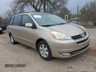 2004 Toyota Sienna XLE z VIN 5TDZA22C54S041394, wystawiony jako IAAI lot #42123652 z przebiegiem 204 125 mil mil oraz . Historia ofert i sprzedaży dostępna na DreamBid. Obrazek 1.