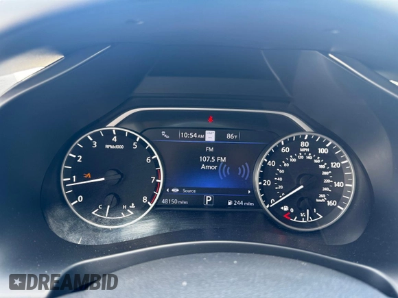 2023 Nissan Murano SL with VIN 5N1AZ2CJ8PC129022, listed as a Copart auction lot 55704645 with 48,150 mi miles and Non Repairable. Bid and sale history available at DreamBid. Image 8.