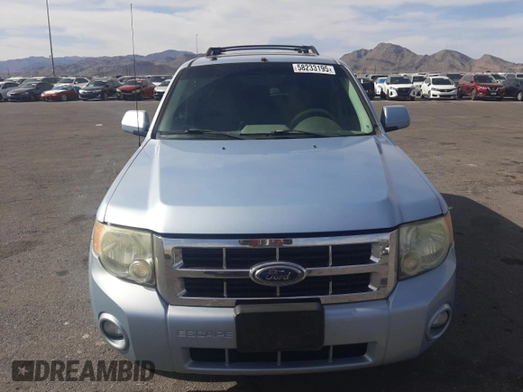 2008 Ford Escape Hybrid with VIN 1FMCU49HX8KE02136, listed as a Copart auction lot 58233195 with 205,532 mi miles and Salvage title. Bid and sale history available at DreamBid. Image 5.