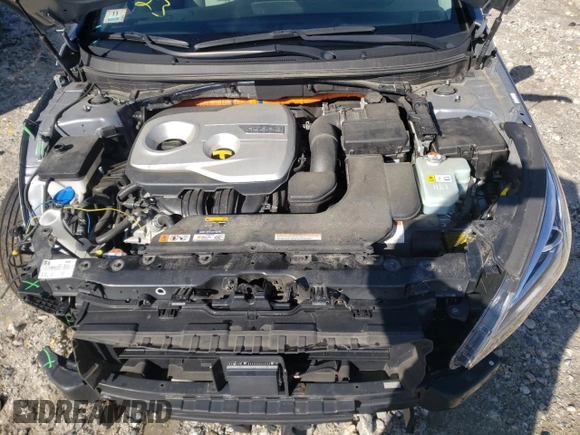 2016 Hyundai Sonata Hybrid Limited with VIN KMHE34L12GA031744, listed as a Copart auction lot 60366222 with 45,534 mi miles. Bid and sale history available at carsss.com. Image 7.
