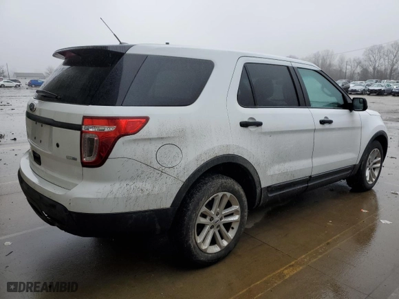 2013 Ford Utility Police Interceptor with VIN 1FM5K8AR2DGC62994, listed as a Copart auction lot 45056615 with 86,598 mi miles and Salvage Title. Bid and sale history available at carsss.com. Image 3.