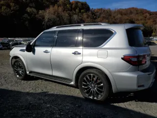 2023 Nissan Armada Platinum with VIN JN8AY2DA5P9403428, listed as a Copart auction lot 78377324 with 9,583 mi miles and Salvage Title. Bid and sale history available at carsss.com. Image 2.