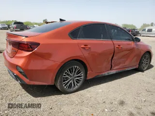 2024 Kia Forte GT-Line with VIN 3KPF54AD0RE720777, listed as a Copart auction lot 48001705 with 12,514 mi miles and Salvage Title. Bid and sale history available at carsss.com. Image 3.
