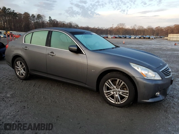 2015 Infiniti Q40 with VIN JN1CV6AR0FM524073, listed as a Copart auction lot 85317354 with 175,601 mi miles and Clean Title. Bid and sale history available at carsss.com. Image 4.