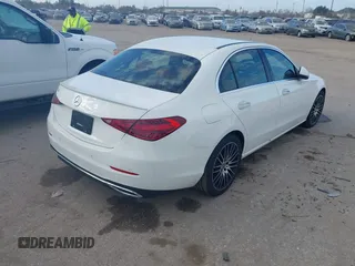 2024 Mercedes-Benz C 300 with VIN W1KAF4GB5RR155207, listed as a IAAI auction lot 41169439 with Not Provided miles and . Bid and sale history available at DreamBid. Image 4.