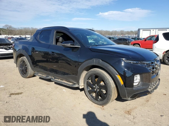 2023 Hyundai Santa Cruz Night Edition z VIN 5NTJCDAF3PH055739, wystawiony jako Copart lot #45106975 z przebiegiem Nie podano mil oraz Szkoda całkowita • Salvage title. Historia ofert i sprzedaży dostępna na DreamBid. Obrazek 4.