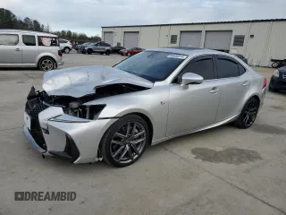 2020 Lexus IS 350 F Sport with VIN JTHGZ1E21L5017741, listed as a Copart auction lot 86830014 with 50,593 mi miles and Salvage Title. Bid and sale history available at DreamBid. Image 1.