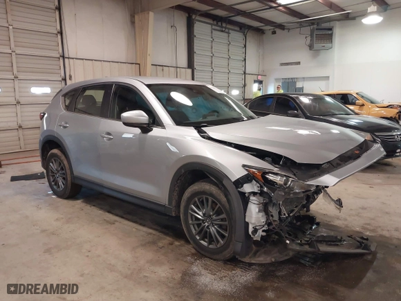 2017 Mazda CX-5 Sport with VIN JM3KFBBL1H0116157, listed as a IAAI auction lot 41584679 with 92,325 mi miles. Bid and sale history available at carsss.com. Image 1.