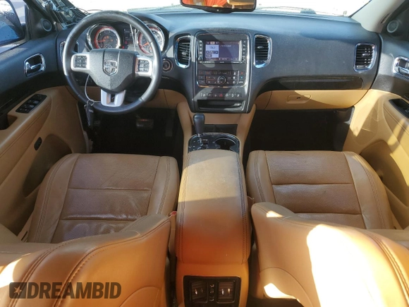 2013 Dodge Durango Citadel with VIN 1C4SDHET2DC670975, listed as a Copart auction lot 80535204 with 137,012 mi miles and Non Repairable. Bid and sale history available at carsss.com. Image 8.