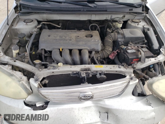 2005 Toyota Corolla CE with VIN 1NXBR32E65Z550212, listed as a Copart auction lot 54346315 with 252,260 mi miles and Salvage Title. Bid and sale history available at DreamBid. Image 11.