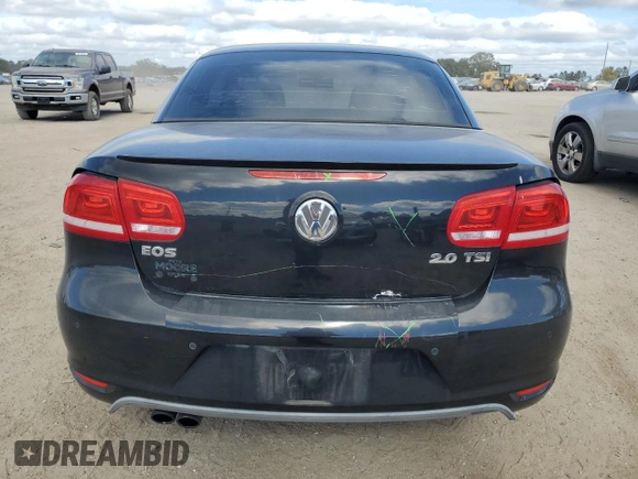 2012 Volkswagen Eos Lux with VIN WVWFW7AH3CV015475, listed as a Copart auction lot 78923724 with 109,453 mi miles and Salvage Title. Bid and sale history available at DreamBid. Image 6.