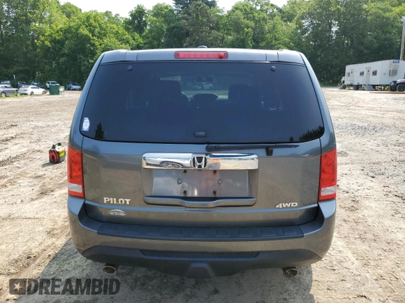 2012 Honda Pilot EX-L z VIN 5FNYF4H54CB074262, wystawiony jako Copart lot #59822225 z przebiegiem 188 147 mil mil oraz Czysty tytuł • Clean title. Historia ofert i sprzedaży dostępna na DreamBid. Obrazek 6.