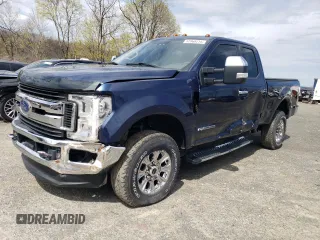 2019 Ford F-250 XL with VIN 1FT7X2BT2KEG35806, listed as a Copart auction lot 51968215 with 29,233 mi miles and Salvage Title. Bid and sale history available at DreamBid. Image 1.