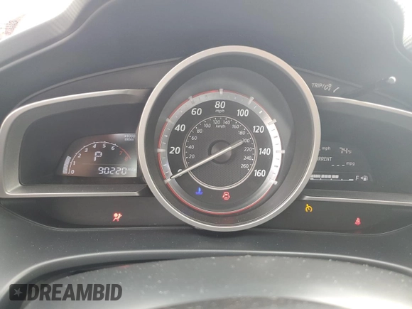 2015 Mazda 3 i Touring with VIN 3MZBM1L73FM195056, listed as a Copart auction lot 61240335 with 90,220 mi miles and Clean title. Bid and sale history available at DreamBid. Image 9.