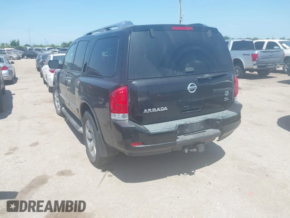 2011 Nissan Armada SV z VIN 5N1AA0ND6BN623511, wystawiony jako IAAI lot #42248998 z przebiegiem 174 878 mil mil oraz . Historia ofert i sprzedaży dostępna na DreamBid. Obrazek 3.