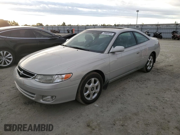 2000 Toyota Solara SE with VIN 2T1CF28P6YC269436, listed as a Copart auction lot 75905914 with 127,145 mi miles and Salvage Title. Bid and sale history available at DreamBid. Image 1.