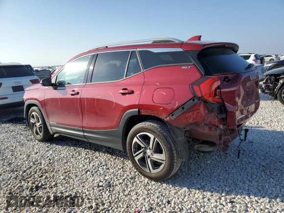 2018 GMC Terrain SLT with VIN 3GKALPEV1JL351016, listed as a Copart auction lot 44307305 with 113,375 mi miles and Salvage Title. Bid and sale history available at DreamBid. Image 2.