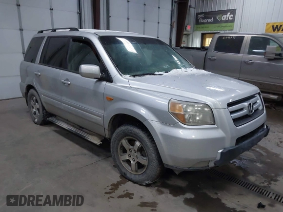 2007 Honda Pilot EX-L with VIN 2HKYF18607H511219, listed as a IAAI auction lot 41368619 with 270,722 mi miles and . Bid and sale history available at DreamBid. Image 1.