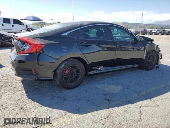 2016 Honda Civic Sedan LX with VIN 19XFC2F53GE099219, listed as a Copart auction lot 53125225 with 93,950 mi miles and Salvage Title. Bid and sale history available at carsss.com. Image 3.