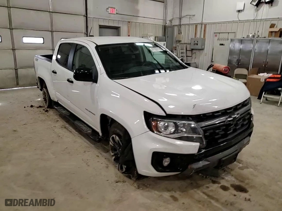 2021 Chevrolet Colorado 4WD Z71 with VIN 1GCGTDEN4M1214359, listed as a Copart auction lot 47929185 with 77,084 mi miles and Salvage Title. Bid and sale history available at carsss.com. Image 11.