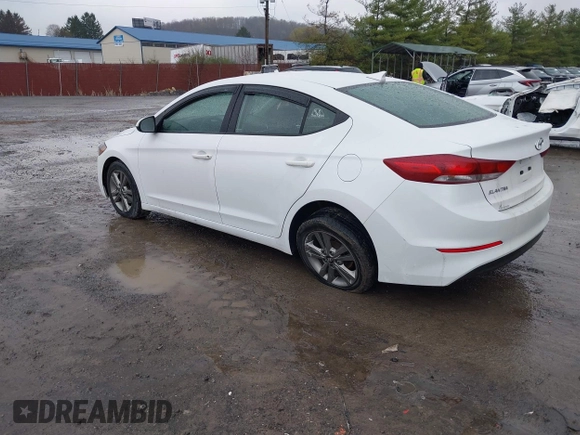 2018 Hyundai Elantra SEL with VIN 5NPD84LF2JH386412, listed as a IAAI auction lot 41996265 with 99,533 mi miles and . Bid and sale history available at DreamBid. Image 3.