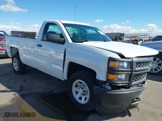 2015 Chevrolet Silverado 1500 Work Truck with VIN 1GCNCPEH6FZ353027, listed as a IAAI auction lot 41701831 with 23,664 mi miles. Bid and sale history available at carsss.com. Image 1.