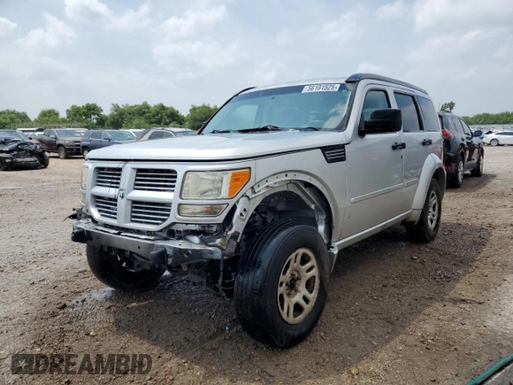 2010 Dodge Nitro SXT with VIN 1D4PU5GK7AW139003, listed as a Copart auction lot 56101525 with Not Provided miles and Salvage Title. Bid and sale history available at DreamBid. Image 1.