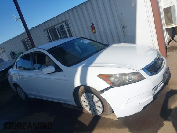 2010 Honda Accord LX with VIN 1HGCP2F30AA103339, listed as a IAAI auction lot 42548616 with 109,229 mi miles and . Bid and sale history available at DreamBid. Image 13.