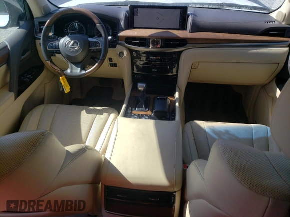 2017 Lexus LX with VIN JTJHY7AX6H4230353, listed as a Copart auction lot 77619154 with 128,146 mi miles and Clean Title. Bid and sale history available at carsss.com. Image 8.