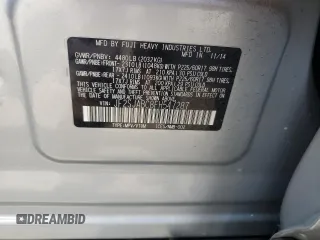 2015 Subaru Forester 2.5i with VIN JF2SJABC8FH547287, listed as a Copart auction lot 62502985 with Not provided miles and Salvage title. Bid and sale history available at DreamBid. Image 12.