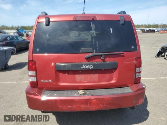 2010 Jeep Liberty Sport with VIN 1J4PN2GK2AW110124, listed as a Copart auction lot 54183495 with 137,467 mi miles and Salvage Title. Bid and sale history available at carsss.com. Image 6.