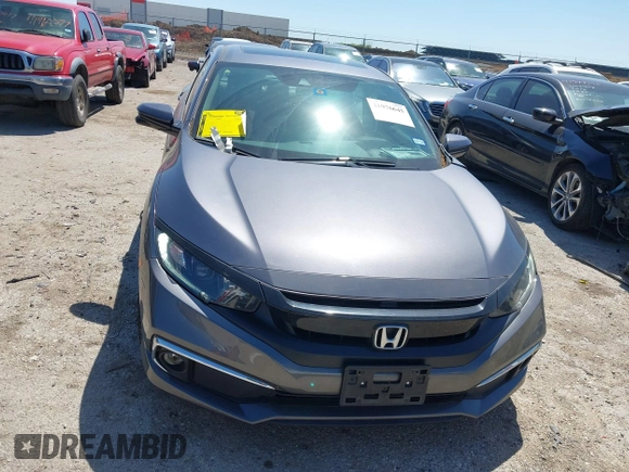 2019 Honda Civic EX-L z VIN 19XFC1F70KE205694, wystawiony jako IAAI lot #41976645 z przebiegiem 43 653 mil mil oraz . Historia ofert i sprzedaży dostępna na DreamBid. Obrazek 12.