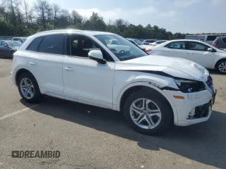 2018 Audi Q5 Premium with VIN WA1ANAFY7J2220888, listed as a Copart auction lot 63292765 with 34,350 mi miles and Salvage title. Bid and sale history available at DreamBid. Image 4.
