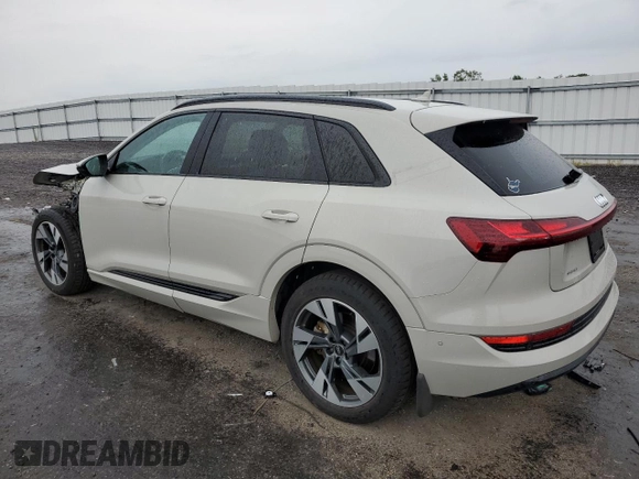 2022 Audi e-tron Premium with VIN WA1AAAGE2NB014223, listed as a Copart auction lot 62382173 with 44,146 mi miles. Bid and sale history available at carsss.com. Image 2.