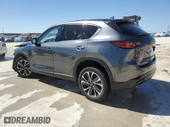 2022 Mazda CX-5 2.5 S Premium Plus Package with VIN JM3KFBEM9N0526771, listed as a Copart auction lot 48773245 with 0 mi miles and Salvage Title. Bid and sale history available at carsss.com. Image 2.
