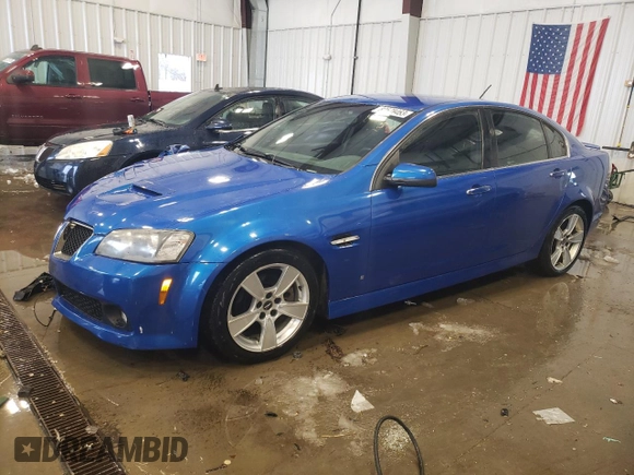2009 Pontiac G8 GT with VIN 6G2EC57Y09L167466, listed as a Copart auction lot 82578463 with 99,295 mi miles and Clean Title. Bid and sale history available at carsss.com. Image 1.