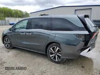 2020 Honda Odyssey Elite с VIN 5FNRL6H9XLB033176, выставлен на аукционе Copart как лот 52946185 с пробегом 57 541 миль миль и Списание • Salvage title. История ставок и продаж доступна на DreamBid. Изображение 2.