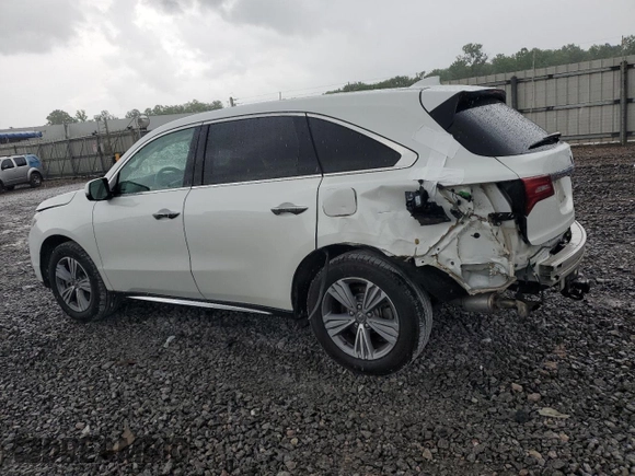 2020 Acura MDX with VIN 5J8YD3H37LL012755, listed as a Copart auction lot 56827235 with 42,162 mi miles and Salvage title. Bid and sale history available at DreamBid. Image 2.