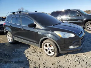 2014 Ford Escape SE with VIN 1FMCU0GXXEUC49700, listed as a Copart auction lot 46371155 with 142,541 mi miles and Salvage Title. Bid and sale history available at DreamBid. Image 4.