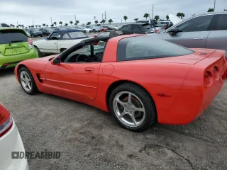 2001 Chevrolet Corvette with VIN 1G1YY22G015116295, listed as a Copart auction lot 76908284 with 0 mi miles and Salvage Title. Bid and sale history available at carsss.com. Image 2.
