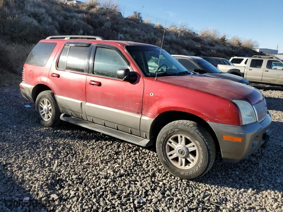 2003 Mercury Mountaineer Convenience with VIN 4M2ZU86K73UJ22221, listed as a Copart auction lot 46578055 with 156,930 mi miles and Salvage Title. Bid and sale history available at carsss.com. Image 4.
