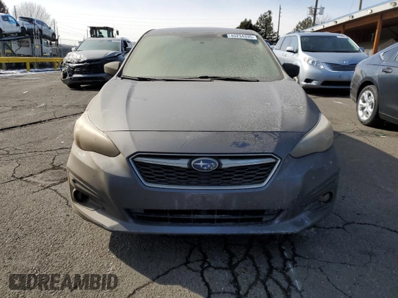 2017 Subaru Impreza Premium with VIN 4S3GKAD65H3623718, listed as a Copart auction lot 45234335 with 79,690 mi miles and Salvage title. Bid and sale history available at DreamBid. Image 5.