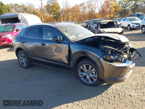 2024 Mazda CX-30 2.5 S Premium Package with VIN 3MVDMBDM2RM693225, listed as a IAAI auction lot 40573761 with 2,792 mi miles. Bid and sale history available at carsss.com. Image 1.