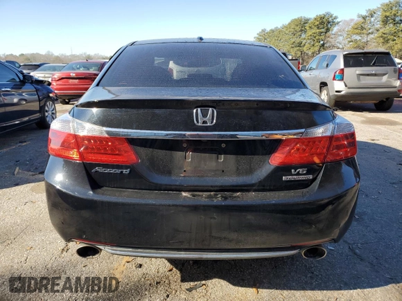 2013 Honda Accord Touring with VIN 1HGCR3F93DA036096, listed as a Copart auction lot 85961364 with 212,607 mi miles and Salvage title. Bid and sale history available at DreamBid. Image 6.