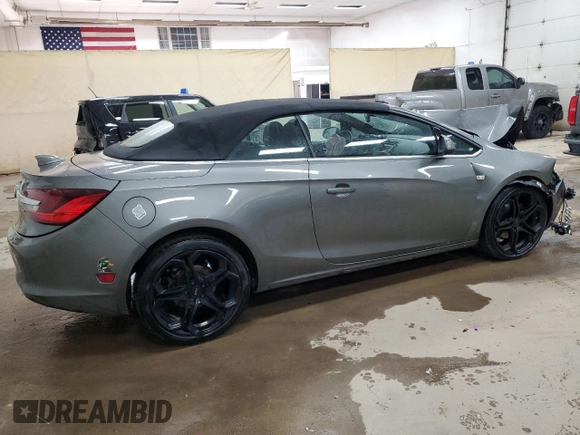 2017 Buick Cascada Premium with VIN W04WH3N54HG011606, listed as a Copart auction lot 82475944 with 89,376 mi miles and Clean title. Bid and sale history available at DreamBid. Image 3.