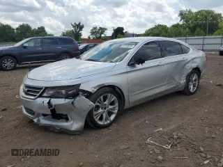 2015 Chevrolet Impala LT with VIN 1G1125S30FU138781, listed as a Copart auction lot 62722875 with 60,205 mi miles and Salvage title. Bid and sale history available at DreamBid. Image 1.